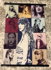 Taylor Swift The Eras concert album poster home decor wall art 16x24 canvas