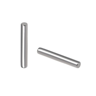 100Pack 1.5mm x 10mm Dowel Pin Steel Shelf Support Pin Fasten Elements Silver