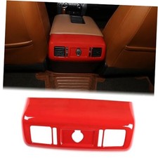 Armrest Rear Air Conditioning Vent Outlet Cover Trim Compatible with Red