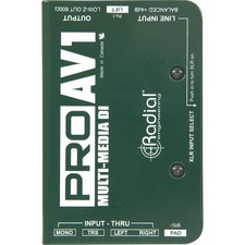 Radial Engineering ProAV1  Audio/Video Passiv...
