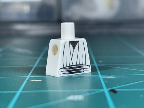 CUSTOM Lego Compatible Star Wars Classic Jedi Robes White By ...