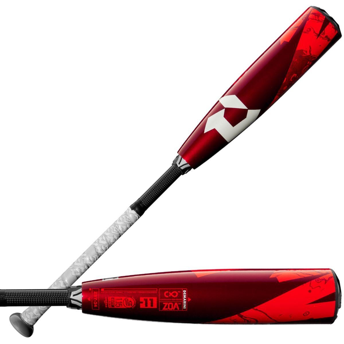 DeMarini ZOA JBB USSSA Drop 11 Coach Pitch Baseball Bat (26 In. 15