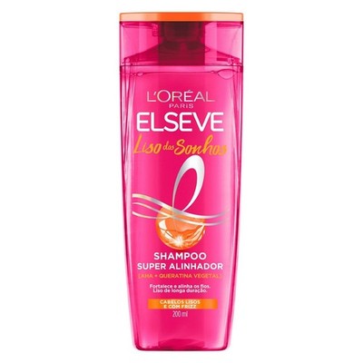 Elseve - Liso dos Sonhos - Shampoo Super Alinhador 200Ml - (6.76FlOz)