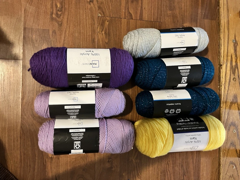 Лот из 34 мотков пряжи смешанных брендов различных цветов - Изображение 3 из 4