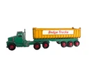 Vintage Lesney Matchbox Series Toy King-Size Dodge Tractor K16 Fruehauf Tipper