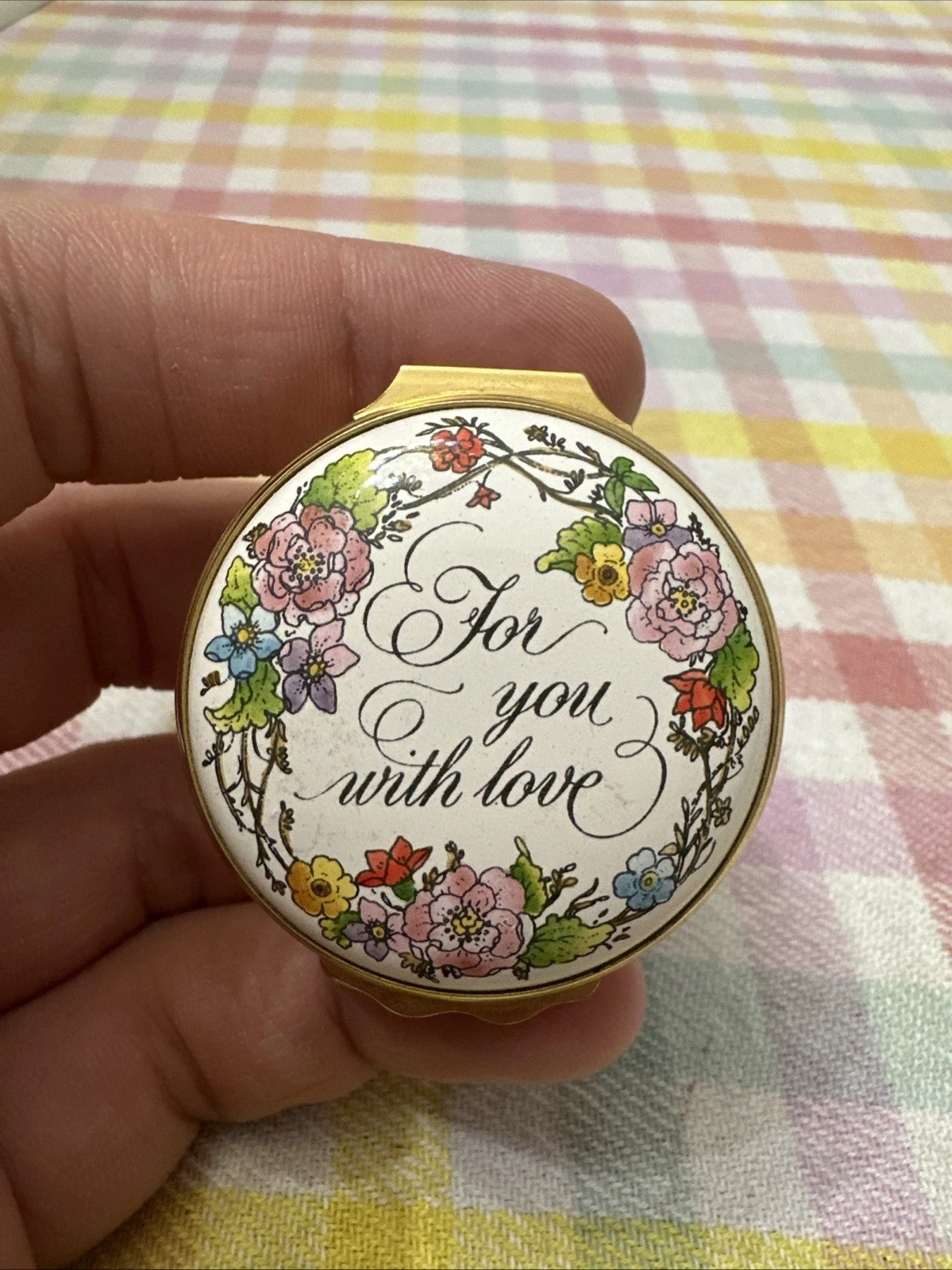 Halcyon Days Enamel Box
