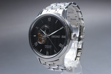 Near MINT SEIKO Presage SARY093/4R39-00W0 Automatic Black Dial Watch From JAPAN 3