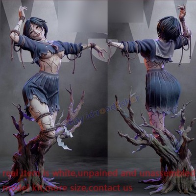 Ghost Punk Lady 1/12 1/8 1/6 1/4 1/3 Model Kit Unpainted Unassembled 3D Print GK
