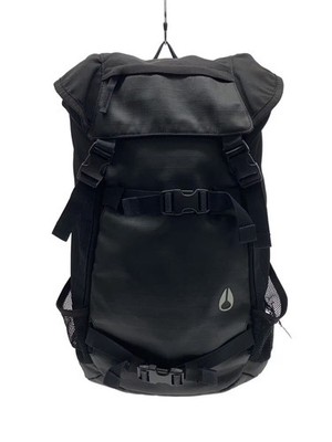 NIXON Backpack, Polyester, Black, Plain, C1953