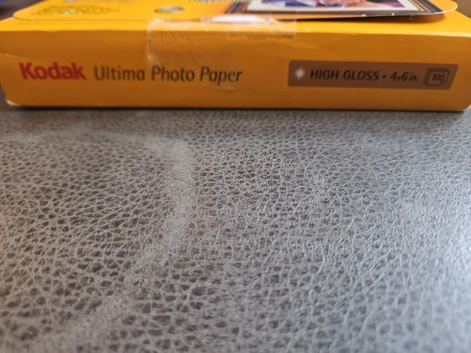 Kodak Ultima Photo Paper Package 100 Sheets High Gloss 4x6" Colorlast Photograph - Image 2 of 4