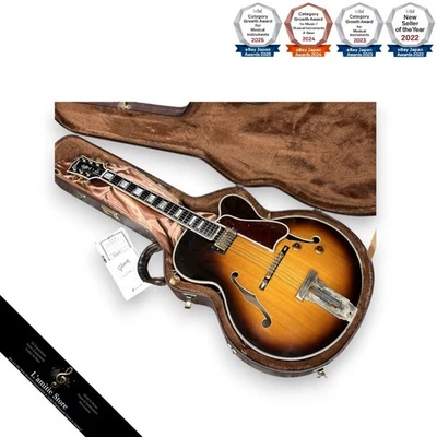 Guitare Gibson Custom Shop Wes Montgomery L5CES Vintage Sunburst 2005 - Photo 1/4