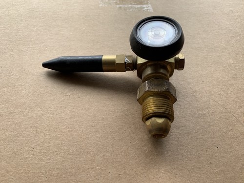 Brass Helium  Tank Filler Valve