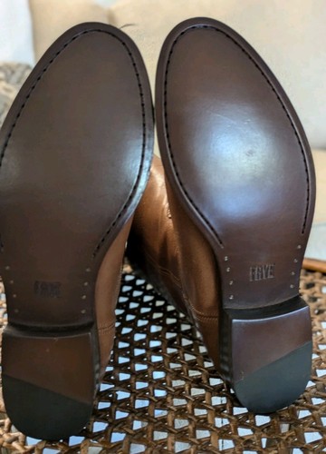 NEW: FRYE Melissa Leather Riding Western Cowboy Boots, Size 9.5B, COG, 3475456 - Picture 4 of 17