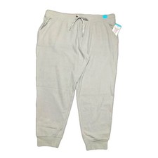 Marc New York Women  s Jogger Pant Ribbed Gray Size 2X NWT