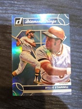 2023 Panini Donruss - Diamond Kings Willie Stargell #12 Holo Carolina Blue