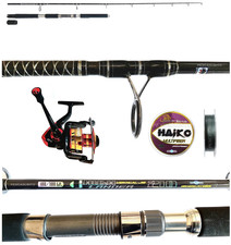 canna hightlander mulinello inchiku treccia pesca vertical jigging dentice