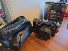 Kalimar K-677 35mm Point and Shoot Film Camera With Box Case. Vintage Untsted