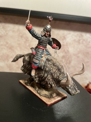 St. Petersburg painted, High Quality,Mongol mounted,54mm