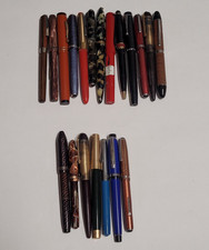 Vintage Lot of 20 Fountain Pens | Parker Esterbrook Eversharp etc | Sold As Is |