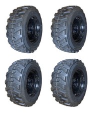 12-16.5 Sks-1 Skid Steer Tiresrims-black-for Gehlmustangscat Trackthomas