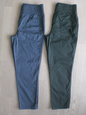 Street One Damen Hosen 2 Stück Style Bonny Farbe grün und grau Gr 36/28 neu