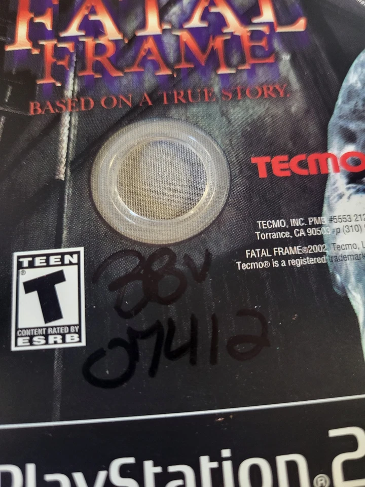 Fatal Frame, PS2, Complete, Authentic! - Image 2 of 3