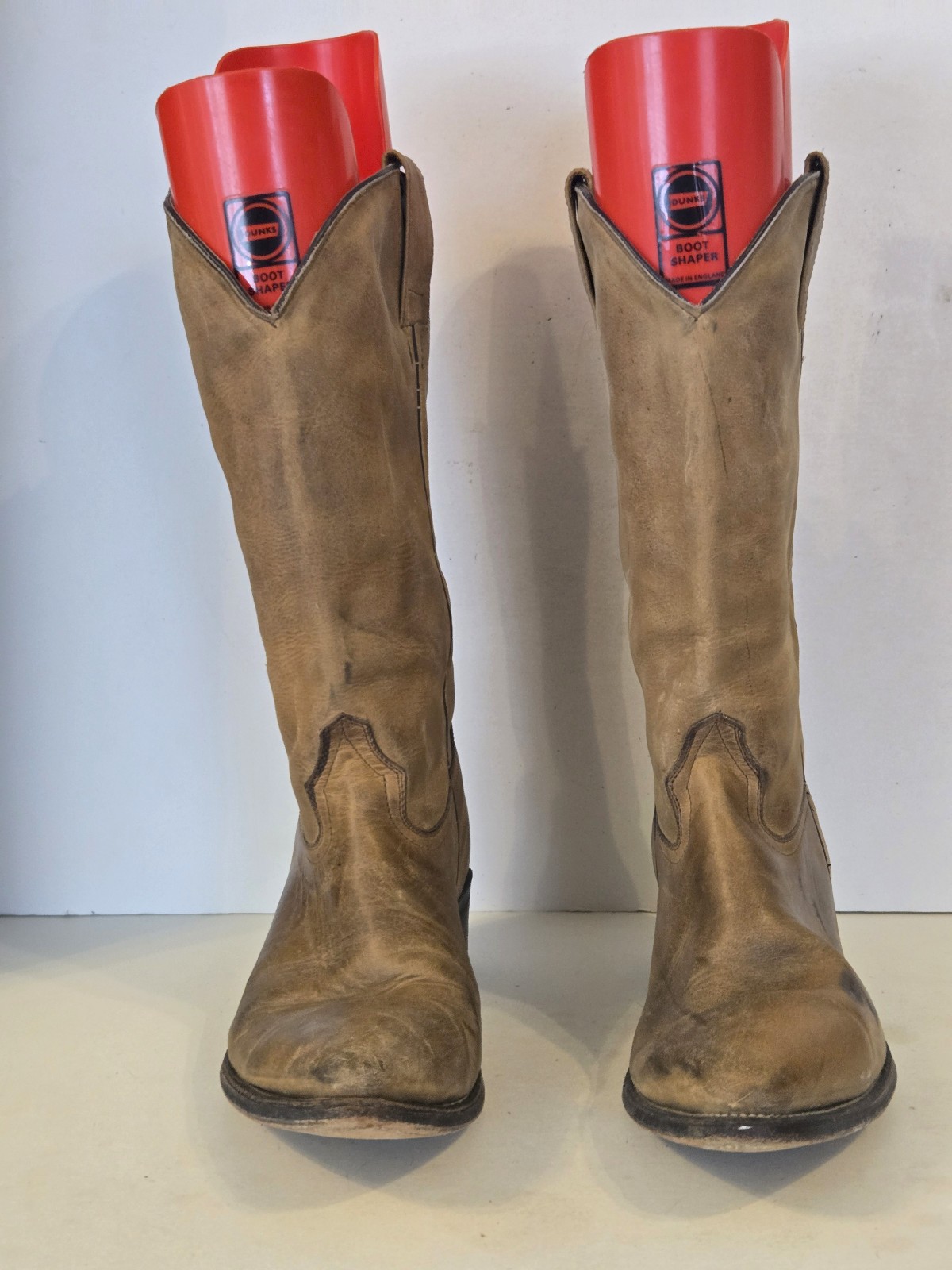 Canada Grande Brown Cowboy Boots made in Leon Mexico Women's size 9 M