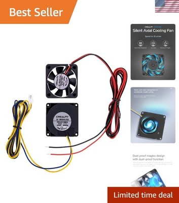 Creality Ender 3 Fan Set - 40x40x10MM Turbo & Extruder for Silent Printing