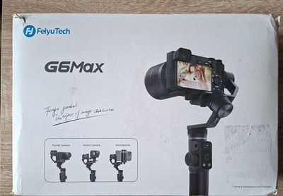 FeiyuTech G6 Max 3-Achsen Handheld Gimbal-Stabilisator Bluetooth für Kamera NEU