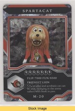 2021-22 Upper Deck MVP Mascot Gaming Cards Sparkle Spartacat #M-20 READ 1a9z