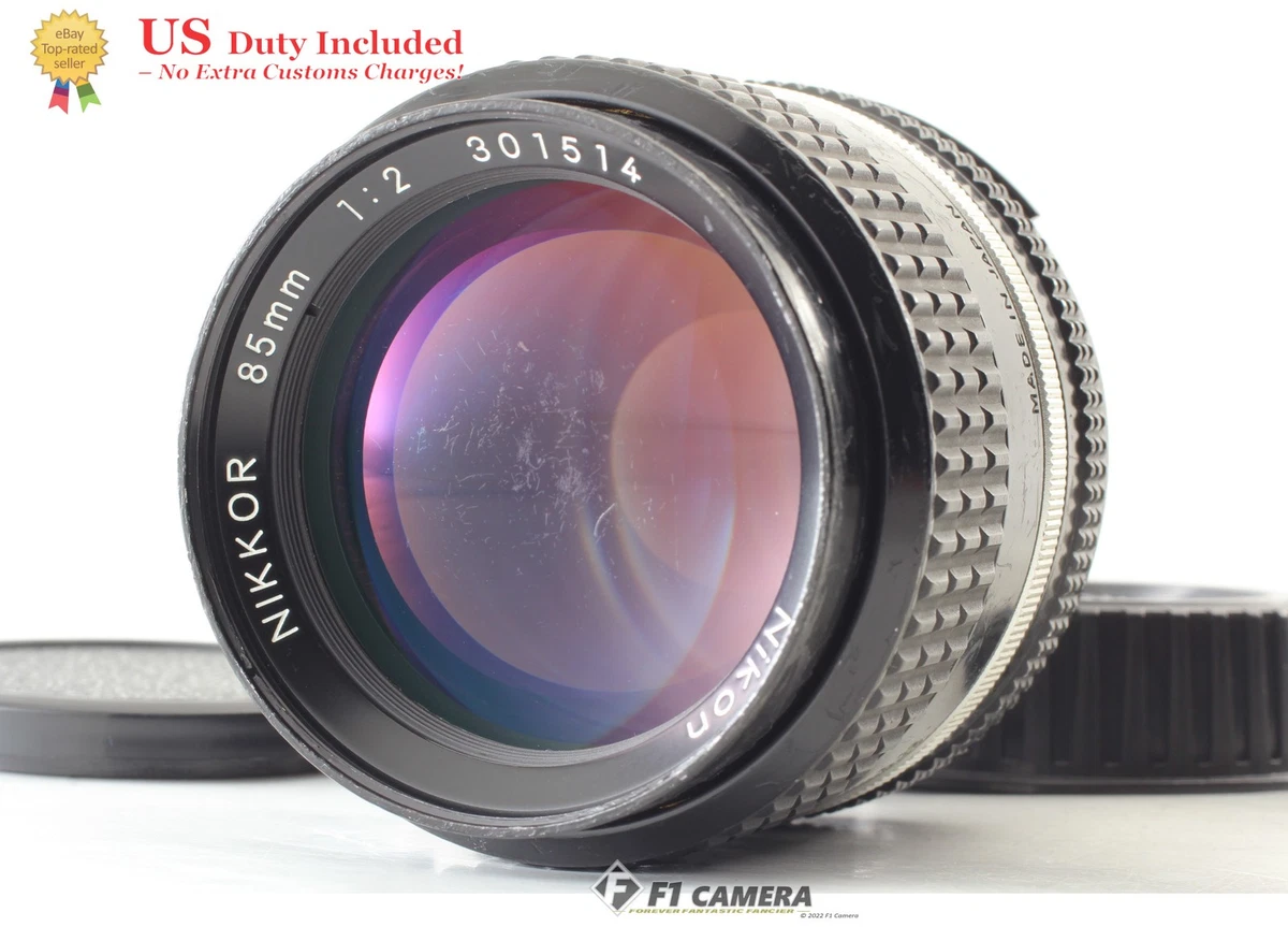 Nikon f/2 Camera Lenses 85mm Focal for sale | eBay