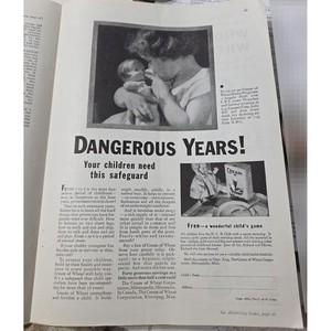 1916 & 1932 Cream of Wheat Ads - Good for Nothing Except to Eat