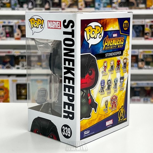 Figura Vinilo Funko Pop Marvel Stonekeeper 339 Avengers Infinity War Edición Limitada - Imagen 3 de 8