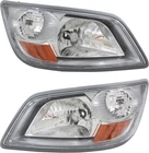 For 06-17 Hino 165 185 238 258 268 338 358 Halogen Headlight w/o Bulb SET PAIR