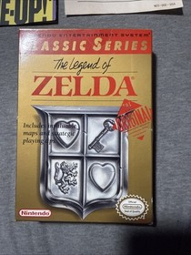 Legend Of Zelda CLASSIC (Nintendo NES) Box & Inserts (no Game)
