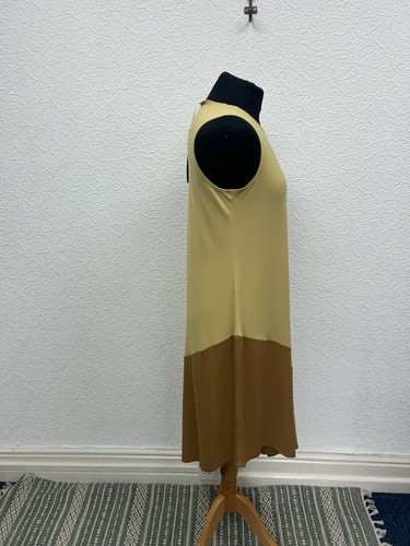 Marla Wynne Dress Size M Long Maxi Colour Block Sleeveless Holiday BNWT - Picture 3 of 12