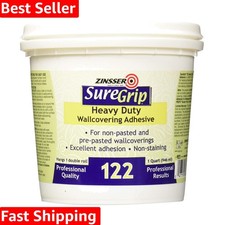 122 SureGrip Heavy Duty Wallcovering Adhesive, Quart