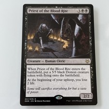 1x Priest of the Blood Rite - NM - MAGIC mtg