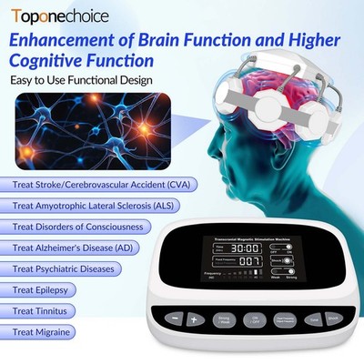 Magnetic Care Device Improves Brain Health 1 to 50Hz 110V to 240V for Home Use