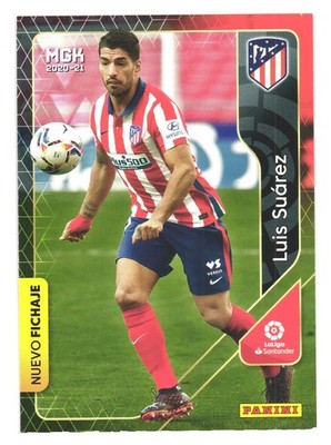 2020-21 Panini MGK Mega Cracks La Liga Atletico de Madrid Luis Suarez
