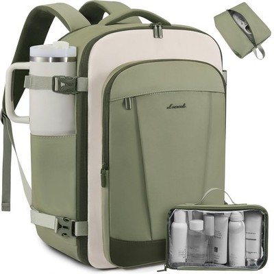 50L Travel Backpack for Women & Men, Airline Approved Carry On Backpack, TSA ...