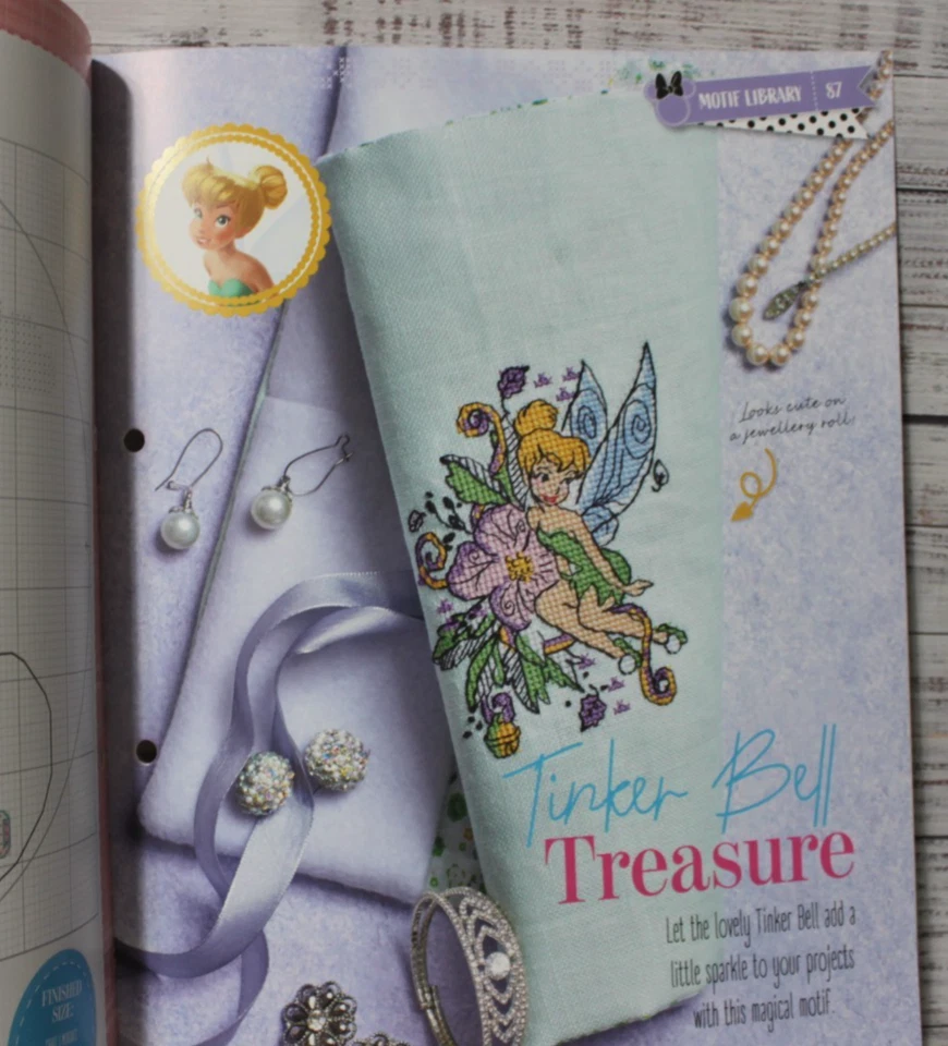 DISNEY HACHETTE cross stitch magazine ISSUE 86 please read description - Image 4 of 4