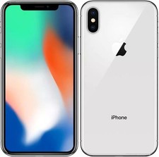 Apple iPhone XS 256GB Silber Entsperrter Zustand %77 Akku, Keine Face ID GUT