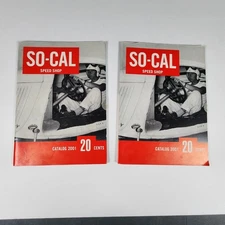 So-Cal Speed Shop 2001 Catalogs 20 Cents Vintage Lot Of 2