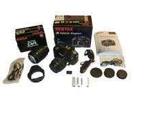 Pentax K100D 6.1 MP DSLR camera, original packaging, incl. 18-55mm lens &...