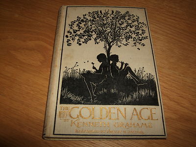 KENNETH GRAHAME-ILLUSTRATED E H SHEPARD-THE GOLDEN AGE-1928-HB-NO DJ-VG-RARE