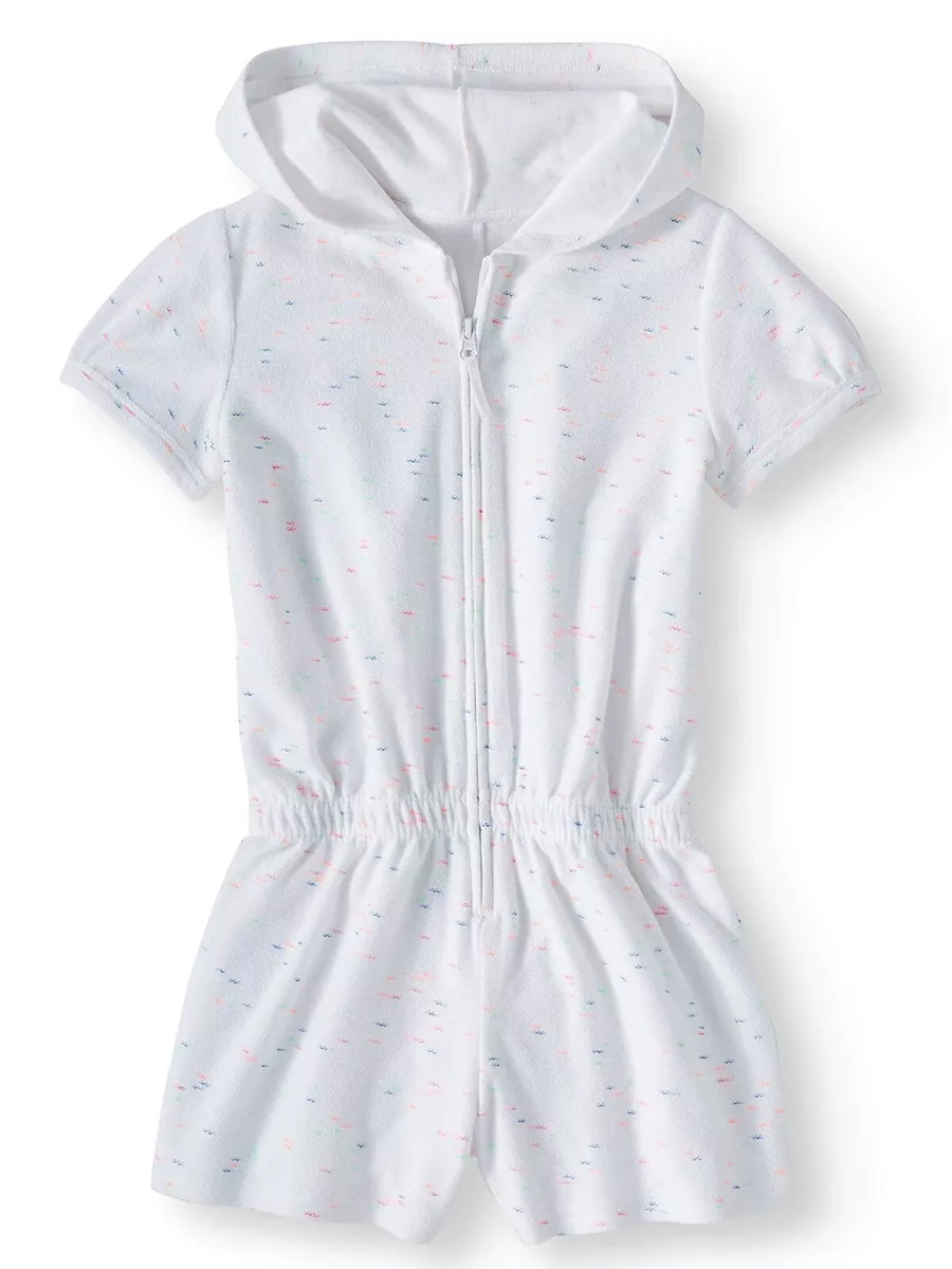 Girls terry swim cover up 2025