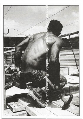 Postkarte - Work-force, Photograph by Vicky Ceelen, ungelaufen