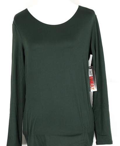 32 Degrees Heat Women's Scoop Top Long Sleeve Baselayer Lightweight S,M,L,XL,2XL - Picture 8 of 25