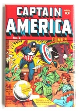 Captain America Comics #2 FRIDGE MAGNET comic book